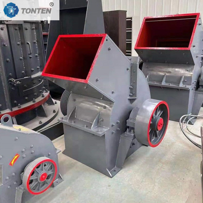 Tonten Kualitas Tinggi Mobile Small Hammer Stone Crusher Di Lini Produksi Pasir