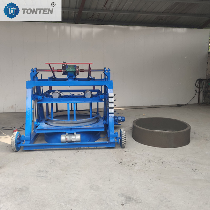 U Tipe Gutter Brick Block Membuat Mesin Bulat Well Molding Mesin