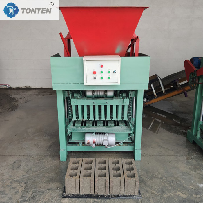 Perusahaan besar DF4-35B Block Machine Dengan Hopper 6 Inch Block Machine Untuk dijual