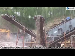 Pabrik produksi pengelompokan limbah konstruksi