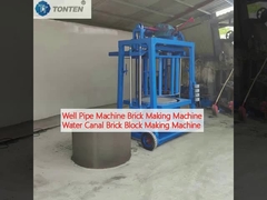 Well Pipe Machine Mesin pembuatan batu bata Mesin pembuatan batu bata saluran air