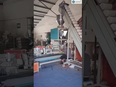 Mesin Pengemasan Pengemasan Pellet Plastik 25kg 50kg